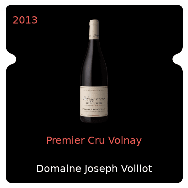 Joseph Voillot Premier Cru Volnay 2013