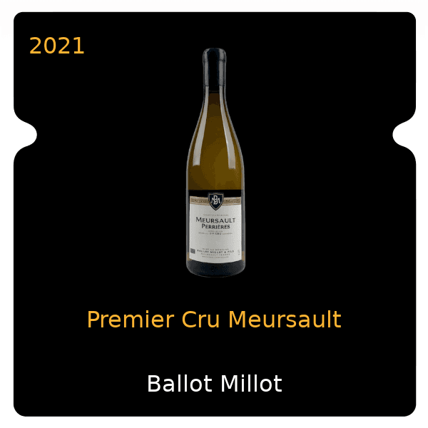Ballot Millot Premier Cru Meursault 2021