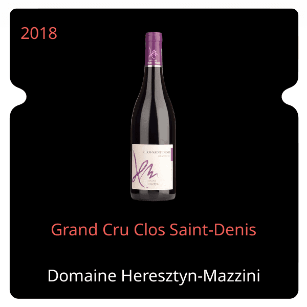 Heresztyn-Mazzini Grand Cru Clos Saint-Denis 2018