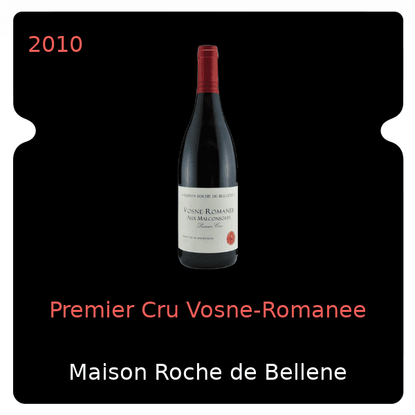 Roche de Bellene Premier Cru Vosne-Romanee 2010
