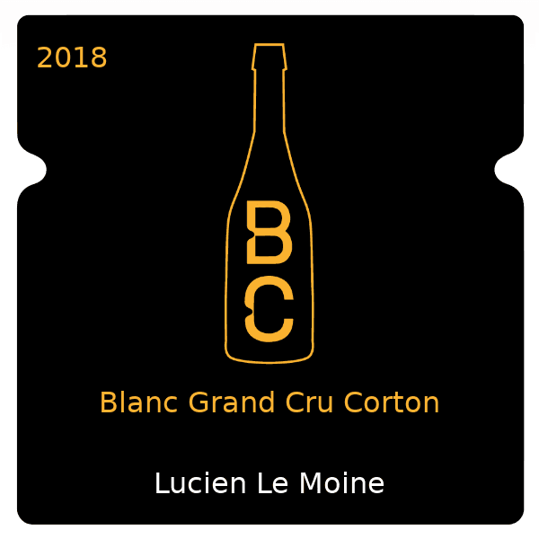Lucien Le Moine Blanc Grand Cru Corton 2018