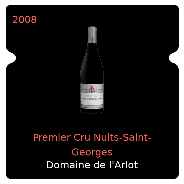 l'Arlot Premier Cru Nuits-Saint-Georges 2008