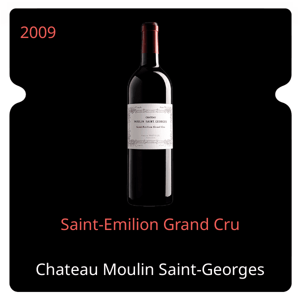 Moulin Saint-Georges Saint-Emilion Grand Cru 2009