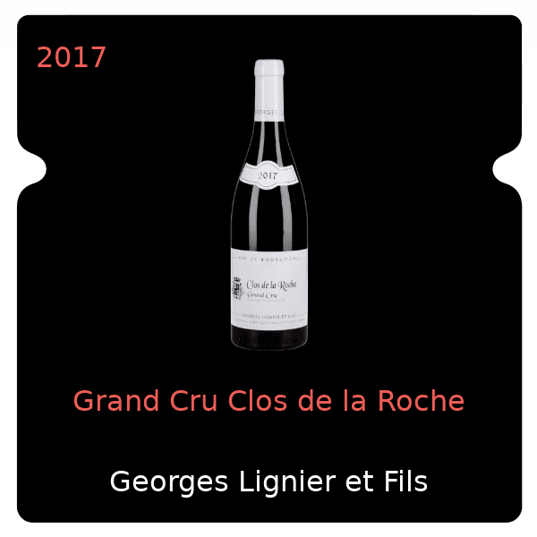 Georges Lignier et Fils Grand Cru Clos de la Roche 2017