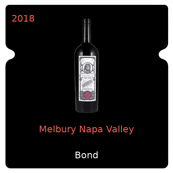 BOND Melbury Napa Valley 2018