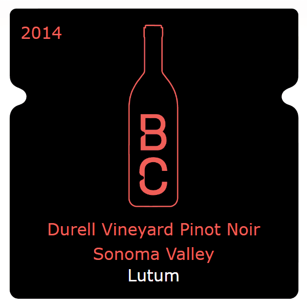 Lagune Durell Vineyard Pinot Noir Sonoma Valley 2014