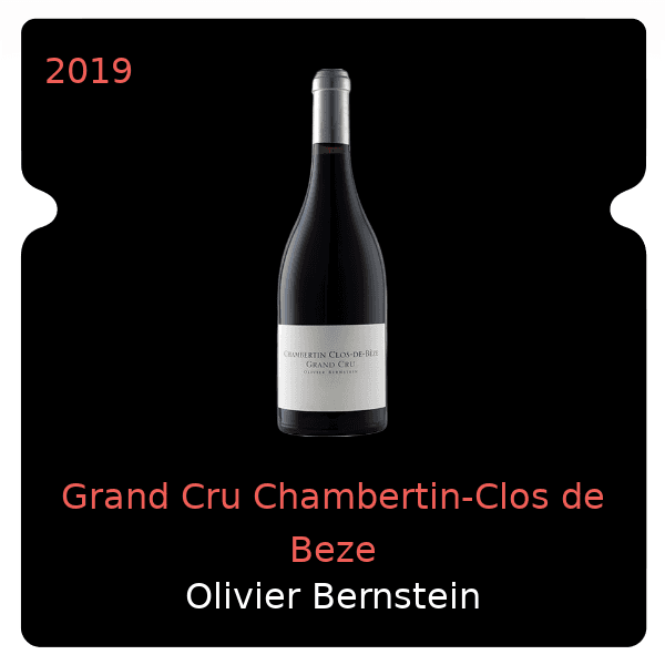 Olivier Bernstein Grand Cru Chambertin-Clos de Beze 2019