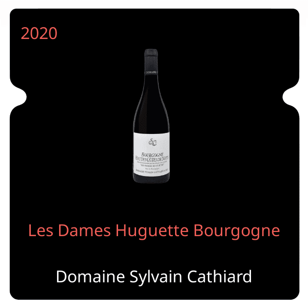 Sylvain Cathiard Les Dames Huguette Bourgogne 2020