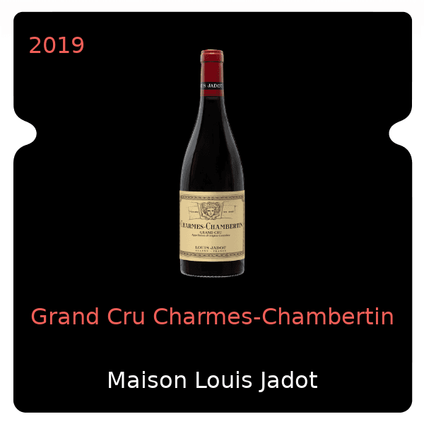 Louis Jadot Grand Cru Charmes-Chambertin 2019