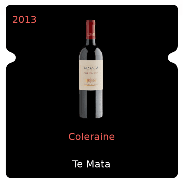 Te Mata Coleraine 2013