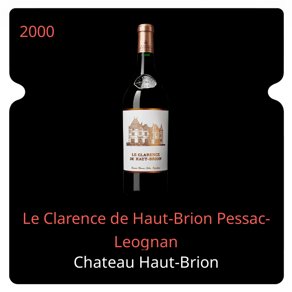 Haut-Brion Le Clarence de Haut-Brion Pessac-Leognan 2000
