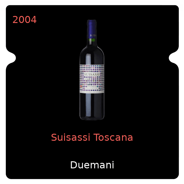 Duemani Suisassi Toscana 2004
