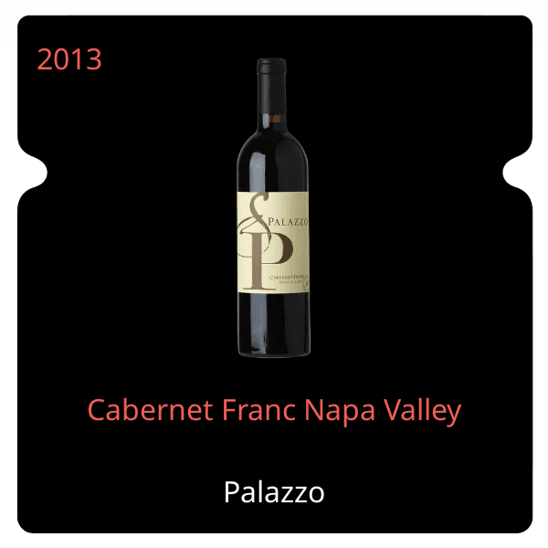 Palazzo Cabernet Franc Napa Valley 2013