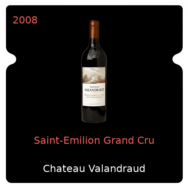 Valandraud Saint-Emilion Grand Cru 2008