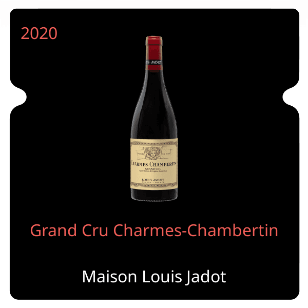 Louis Jadot Grand Cru Charmes-Chambertin 2020