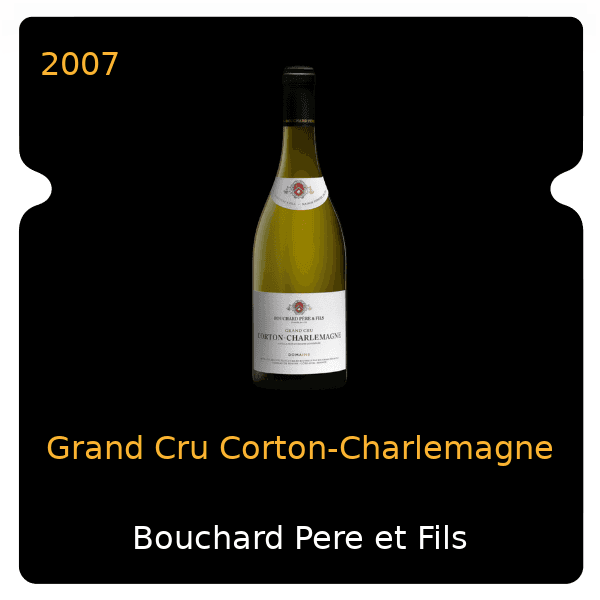 Bouchard Pere et Fils Grand Cru Corton-Charlemagne 2007