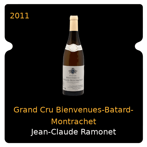 Jean-Claude Ramonet Grand Cru Bienvenues-Batard-Montrachet 2011