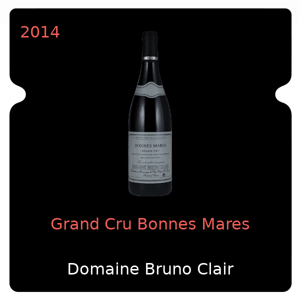 Bruno Clair Grand Cru Bonnes Mares 2014