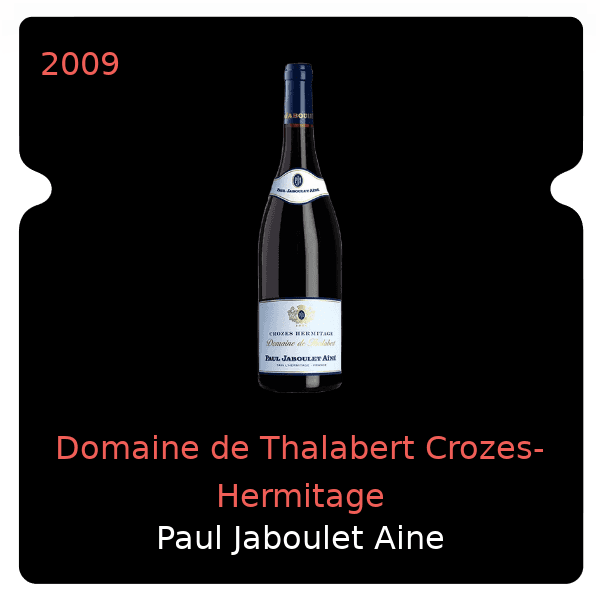 Paul Jaboulet Aine Domaine de Thalabert Crozes-Hermitage 2009
