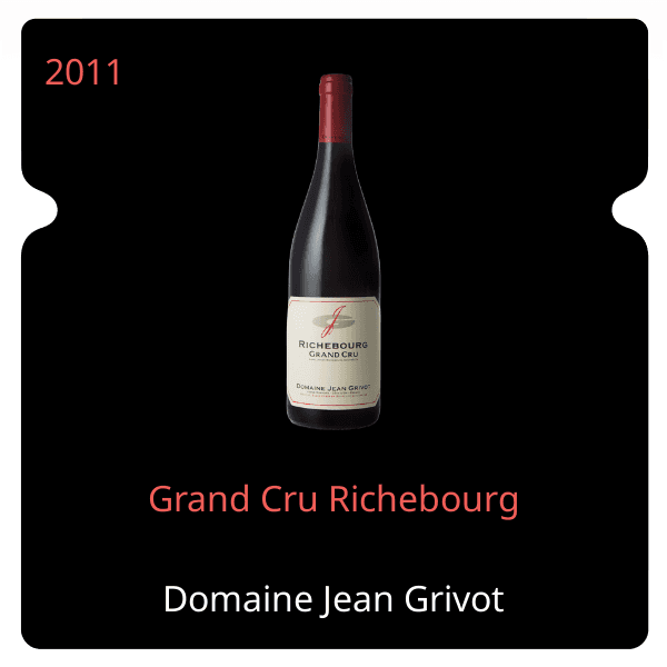 Jean Grivot Grand Cru Richebourg 2011