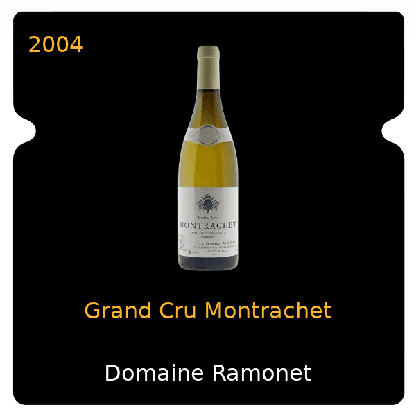 Jean-Claude Ramonet Grand Cru Montrachet 2004