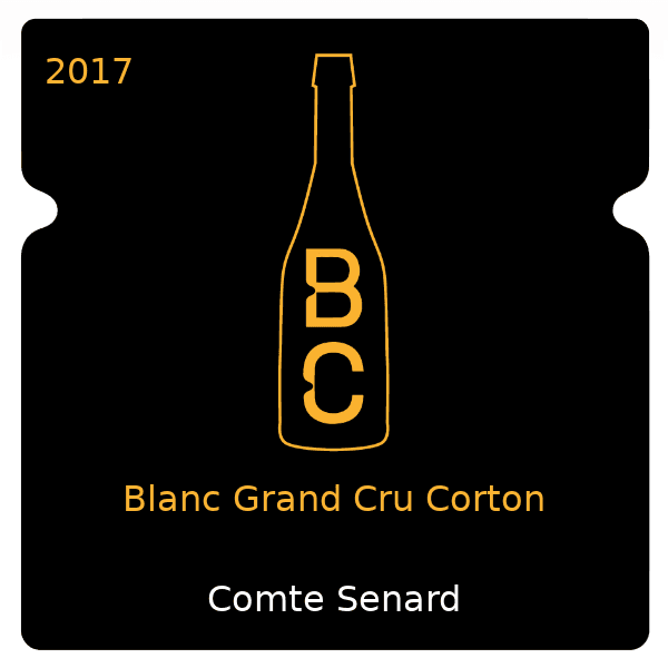 Comte Senard Blanc Grand Cru Corton 2017