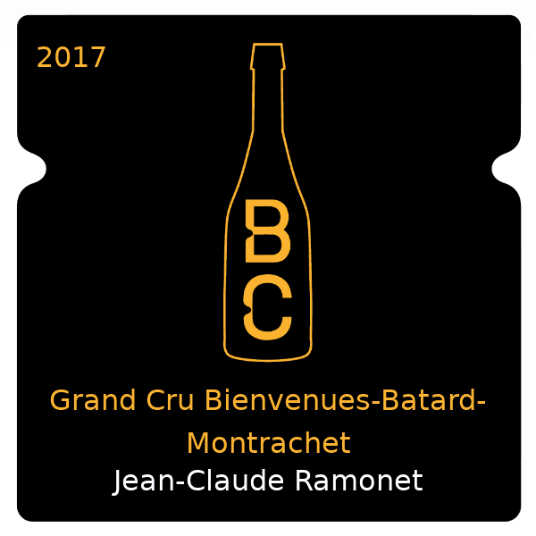Jean-Claude Ramonet Grand Cru Bienvenues-Batard-Montrachet 2017