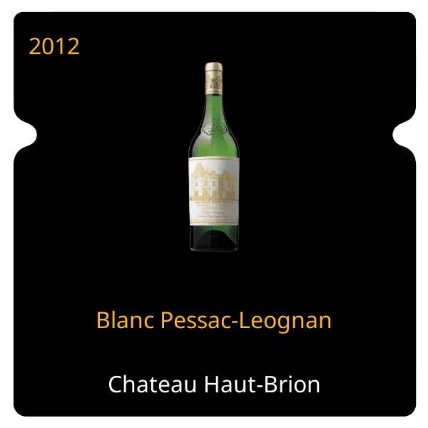 Haut-Brion Blanc Pessac-Leognan 2012