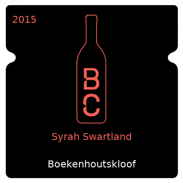 Boekenhoutskloof Syrah Swartland 2015