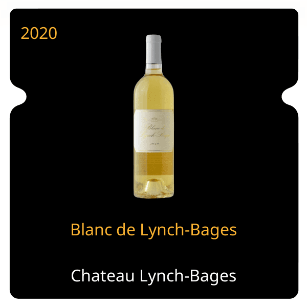 Lynch-Bages Blanc de Lynch-Bages 2020