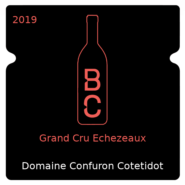 Confuron Cotetidot Grand Cru Echezeaux 2019
