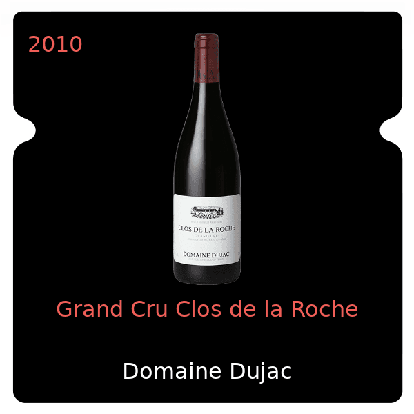 Dujac Grand Cru Clos de la Roche 2010