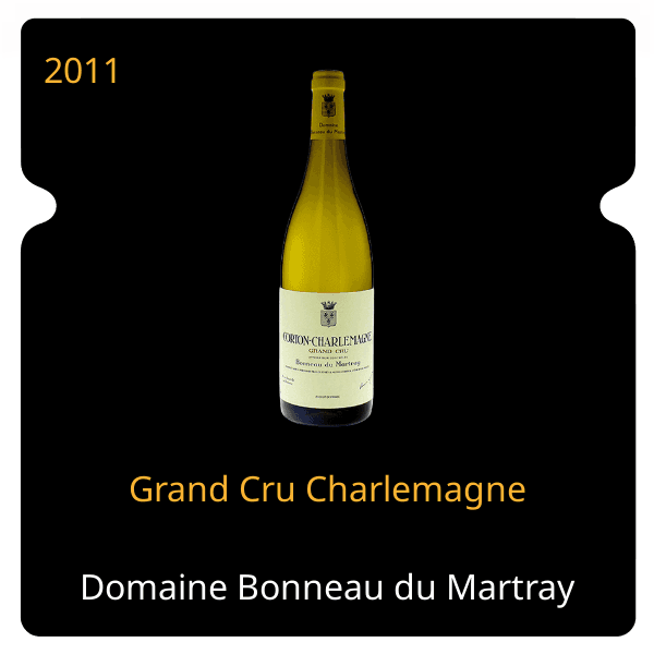 Bonneau du Martray Grand Cru Charlemagne 2011