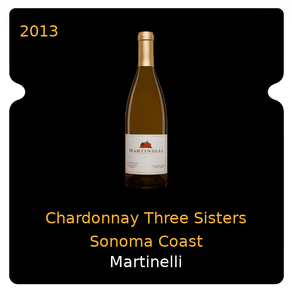 Marquis de Terme Chardonnay Three Sisters Sonoma Coast 2013