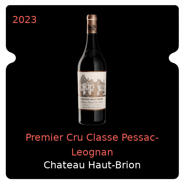Haut-Brion Premier Cru Classe Pessac-Leognan 2023