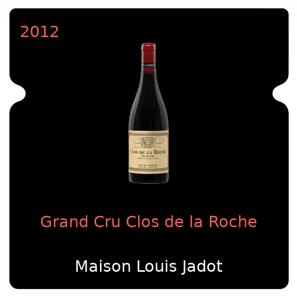 Louis Jadot Grand Cru Clos de la Roche 2012