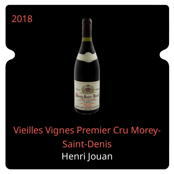 Henri Jouan Vieilles Vignes Premier Cru Morey-Saint-Denis 2018