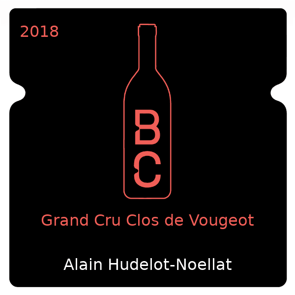 Alain Hudelot-Noellat Grand Cru Clos de Vougeot 2018