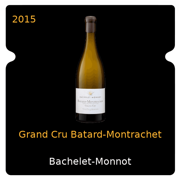 Bachelet-Monnot Grand Cru Batard-Montrachet 2015