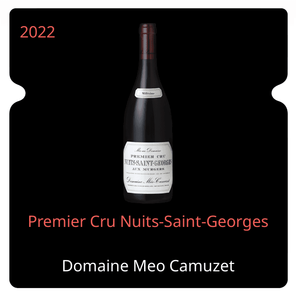Meo Camuzet Premier Cru Nuits-Saint-Georges 2022
