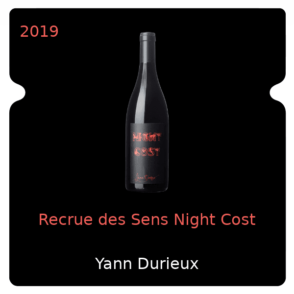 Yann Durieux Recrue des Sens Night Cost 2019
