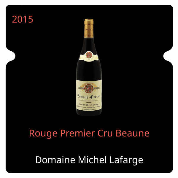 Michel Lafarge Rouge Premier Cru Beaune 2015