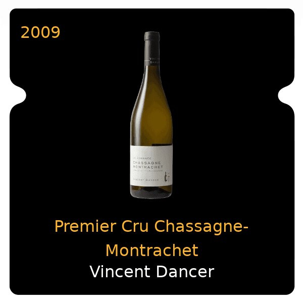 Vincent Dancer Premier Cru Chassagne-Montrachet 2009