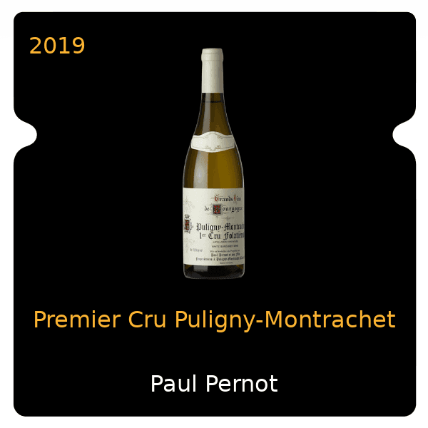 Alvina Pernot Premier Cru Puligny-Montrachet 2019
