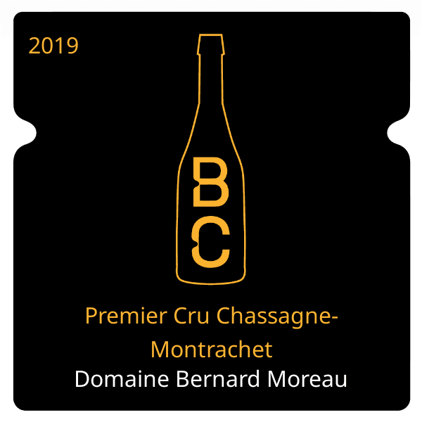 Bernard Moreau Premier Cru Chassagne-Montrachet 2019