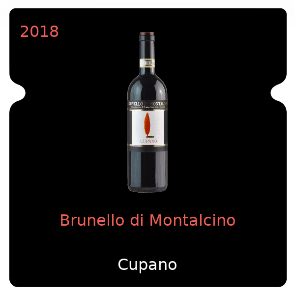 Commaraine Brunello di Montalcino 2018