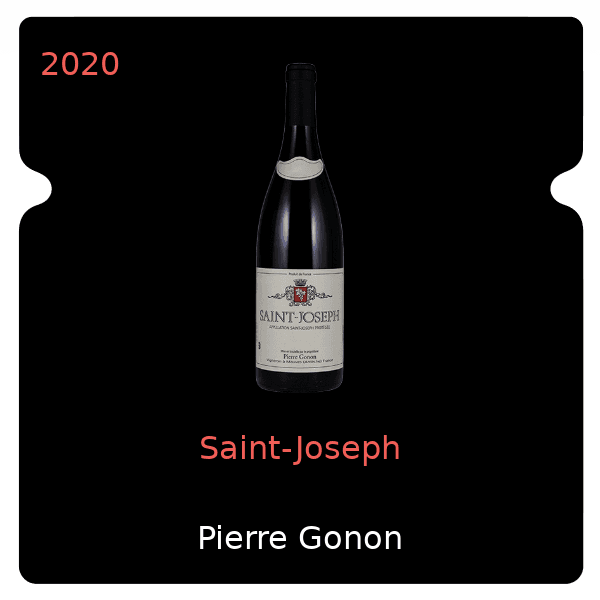 Pierre Gonon Saint-Joseph 2020
