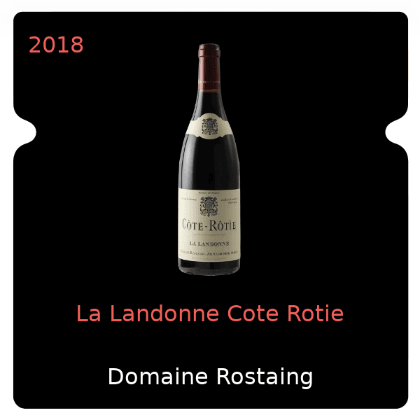 Rostaing La Landonne Cote Rotie 2018