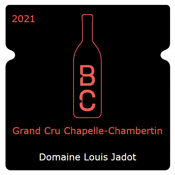 Louis Jadot Grand Cru Chapelle-Chambertin 2021