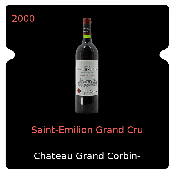 Grand Corbin-Despagne Saint-Emilion Grand Cru 2000